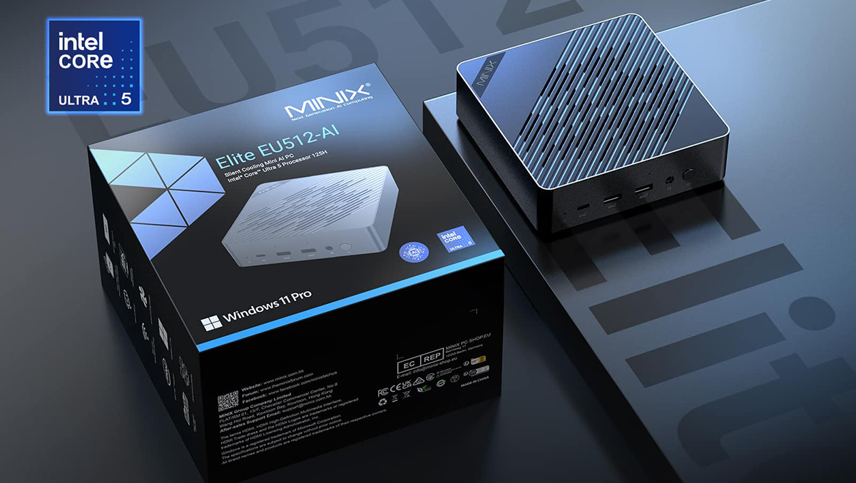 A box and box on a table