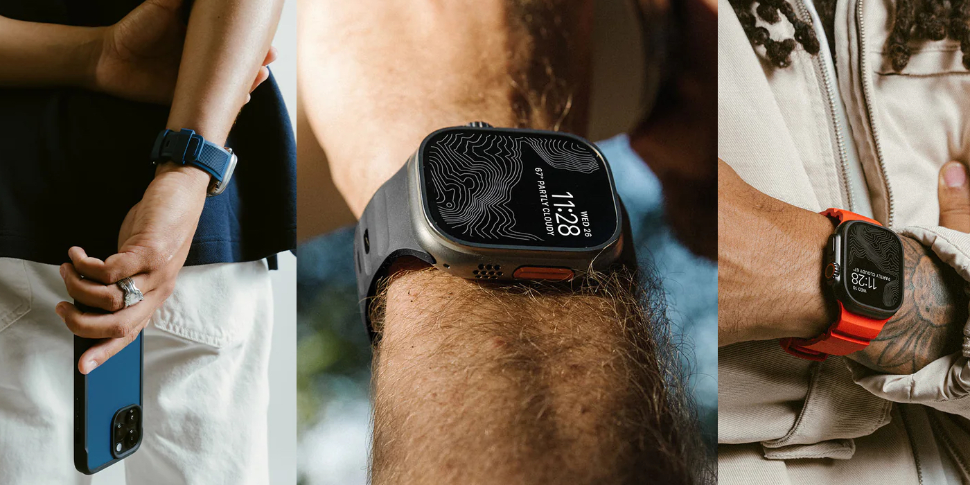 A close up of a smart watch