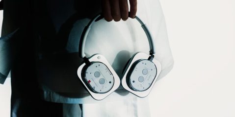 Image showing a person holding's Nothing's Headphone (1)/