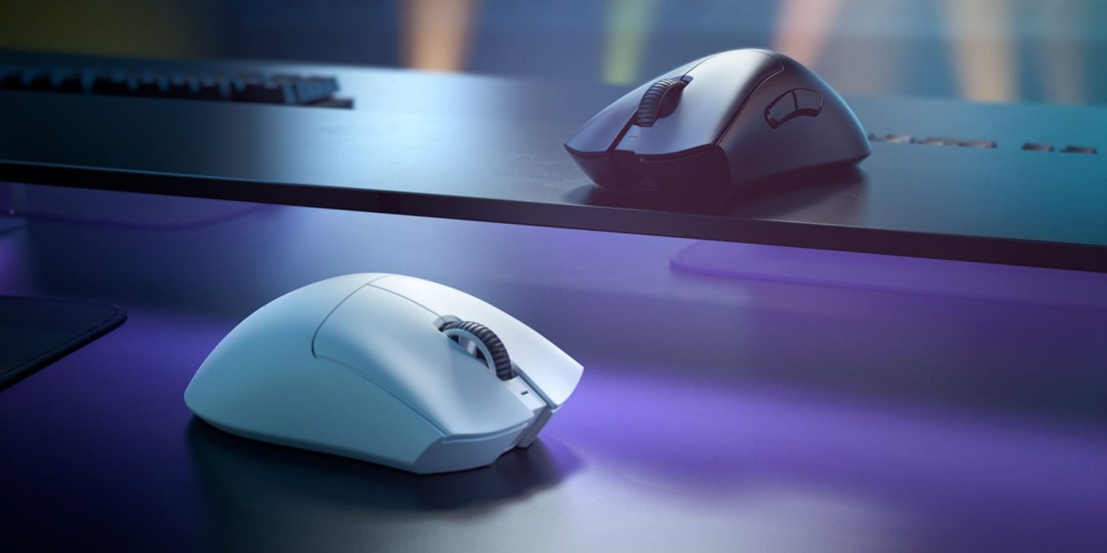 Image showing a render of Razer's DeathAdder V3 Pro gaming mouse.