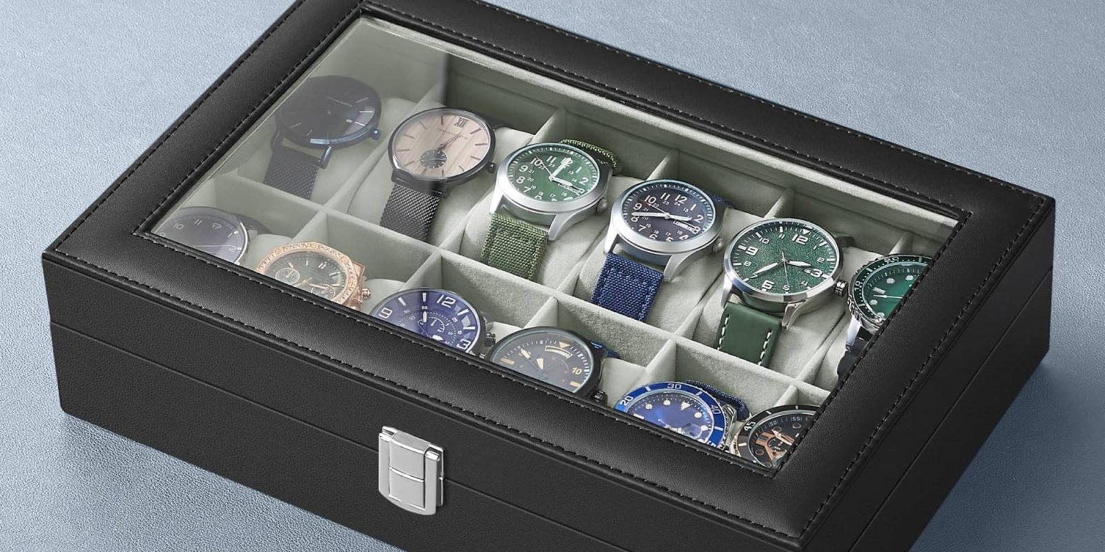A box with different watches