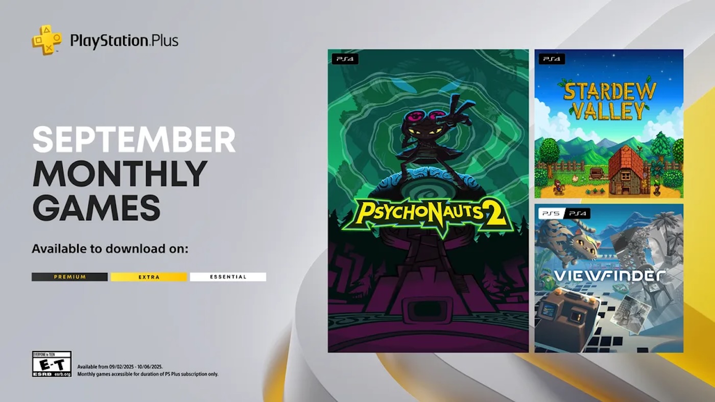 Sony has now revealed the September PlayStation Plus FREE games