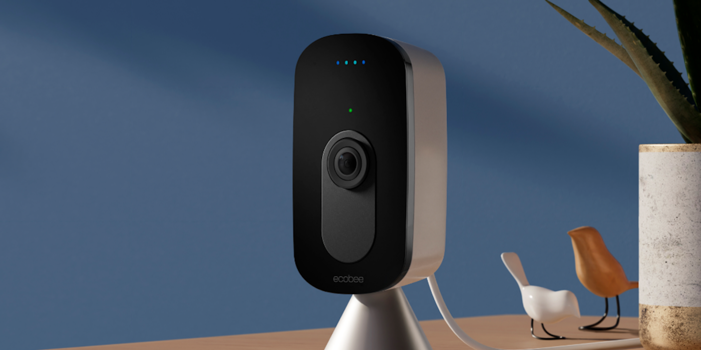 A black and silver camera