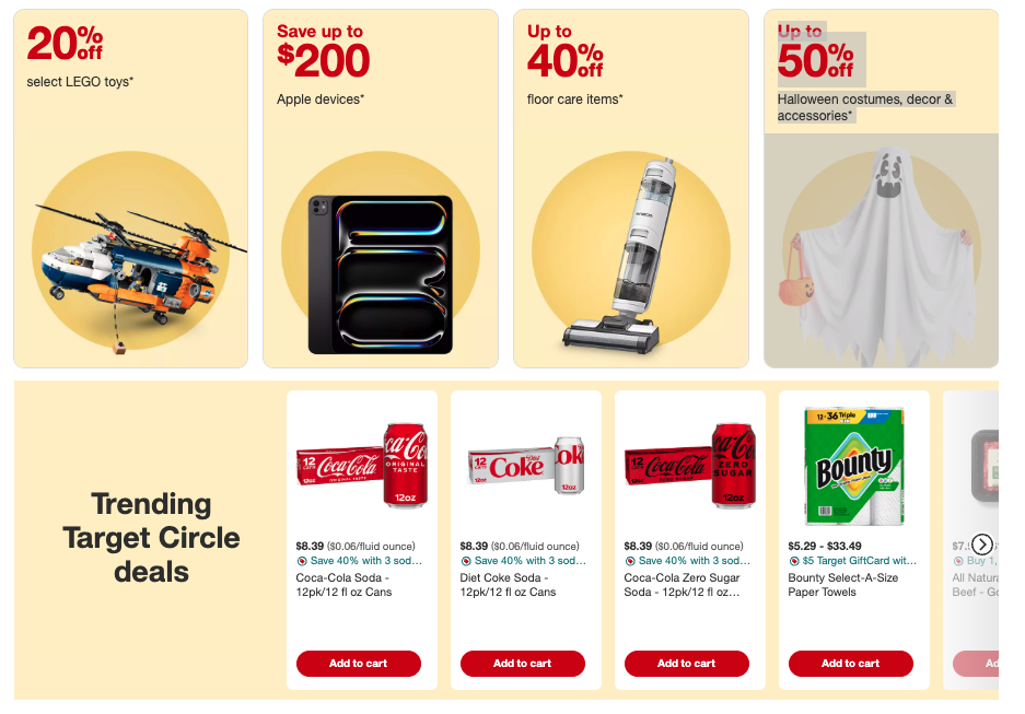 A screenshot of a website