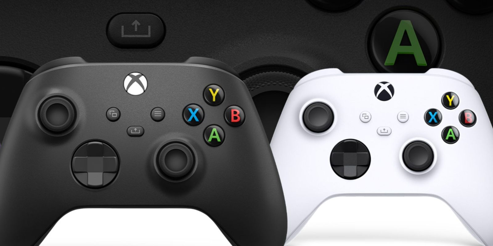 Image showing a render of Microsoft's Xbox controllers.