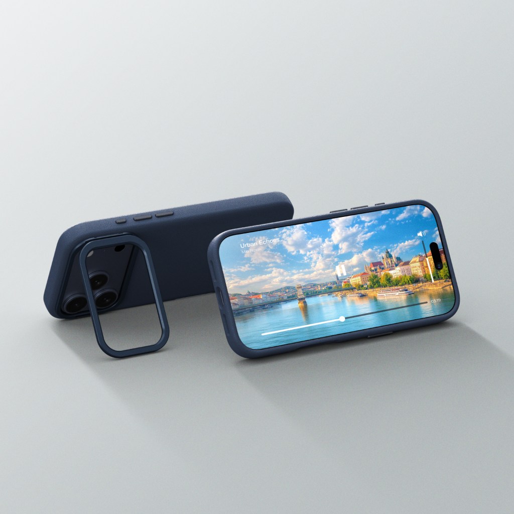 A cell phone and a case