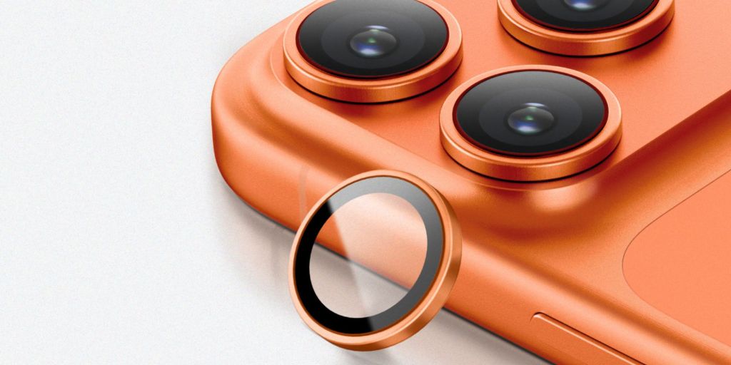 A close up of a camera lens