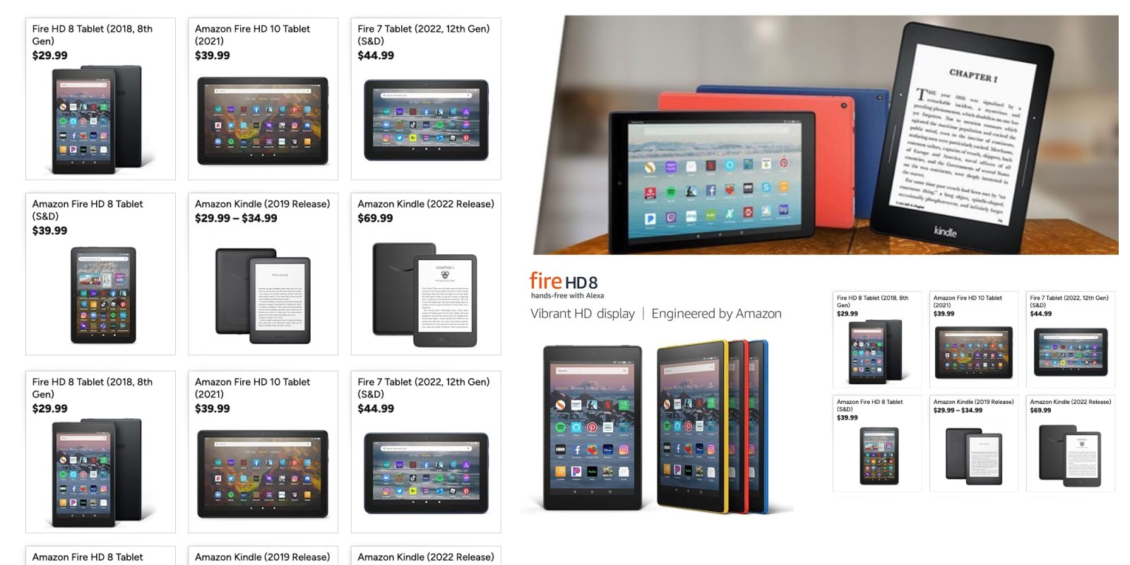 Amazon Fire Tablet clearance sale