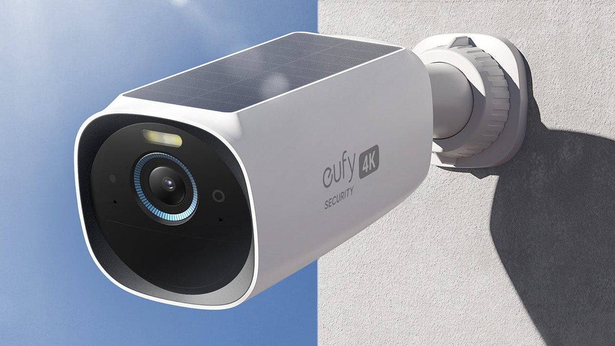Get four solar-charging Anker eufyCam S330 security cameras with 