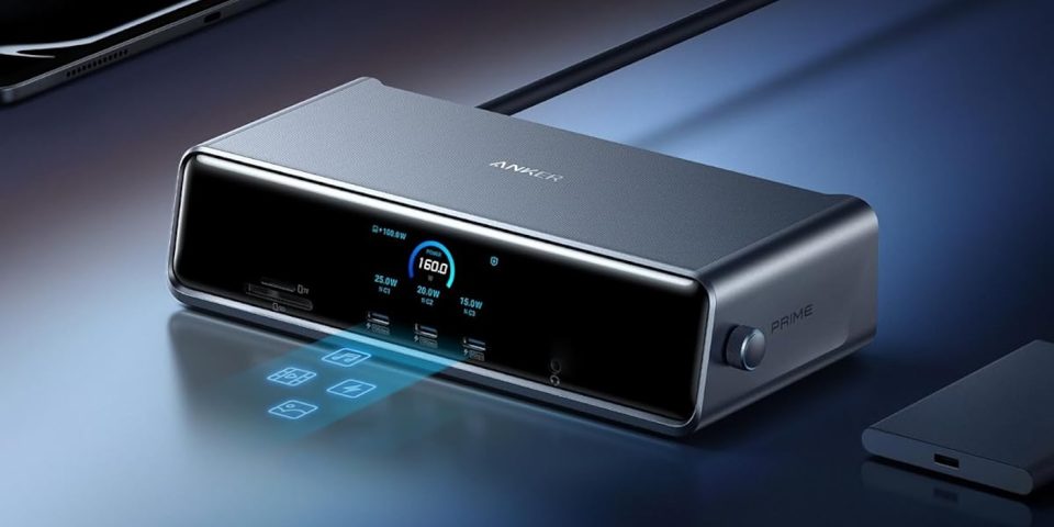 A device with a black panel