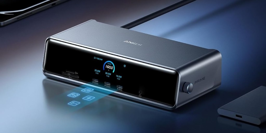 A device with a black panel