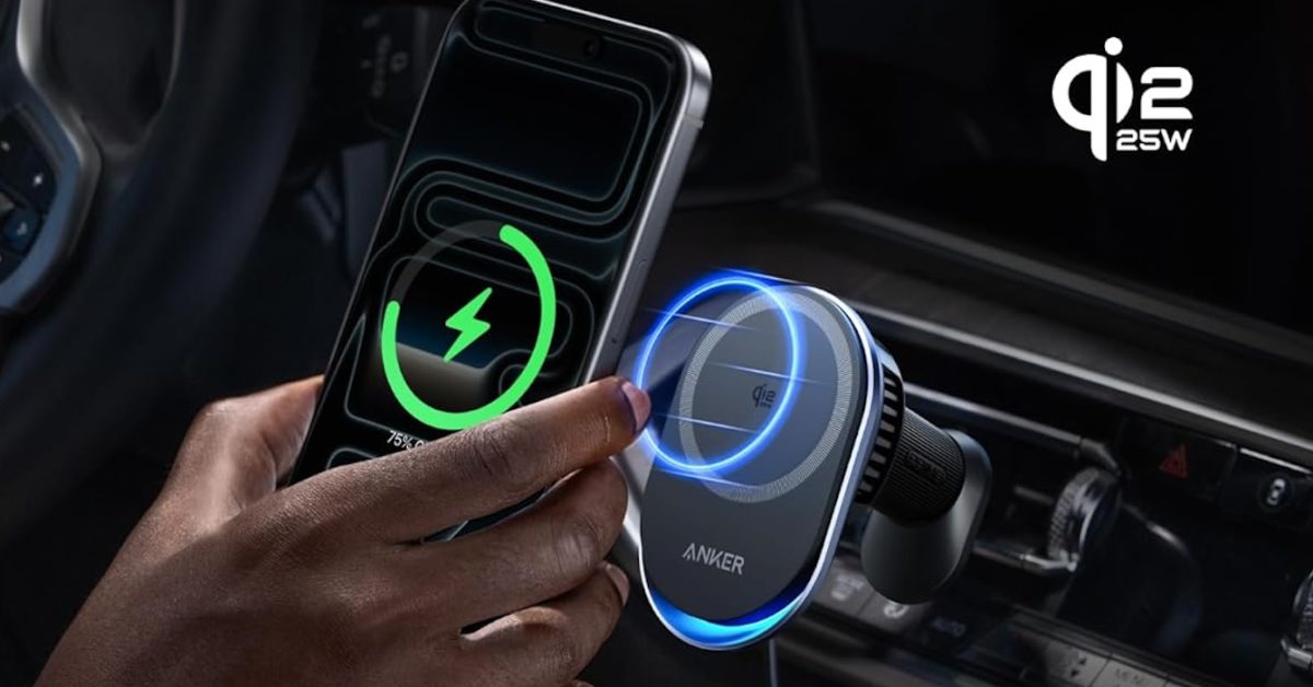 Anker’s iPhone 18 Pro-ready Prime 25W MagSafe Car Charger Mount is 25% off today