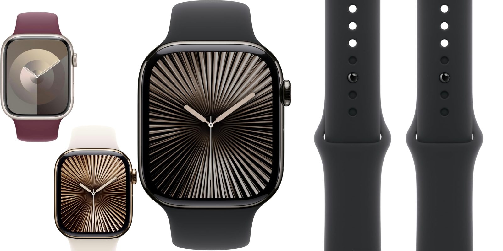 A close up of a watch