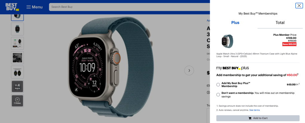 A screen shot of a watch