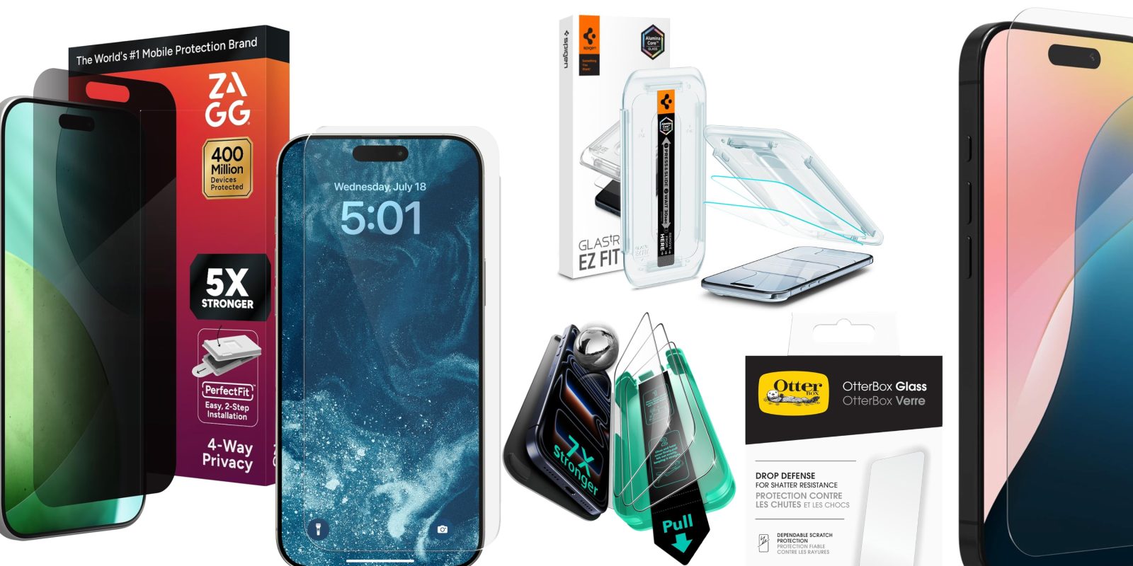 A cell phone case and packaging