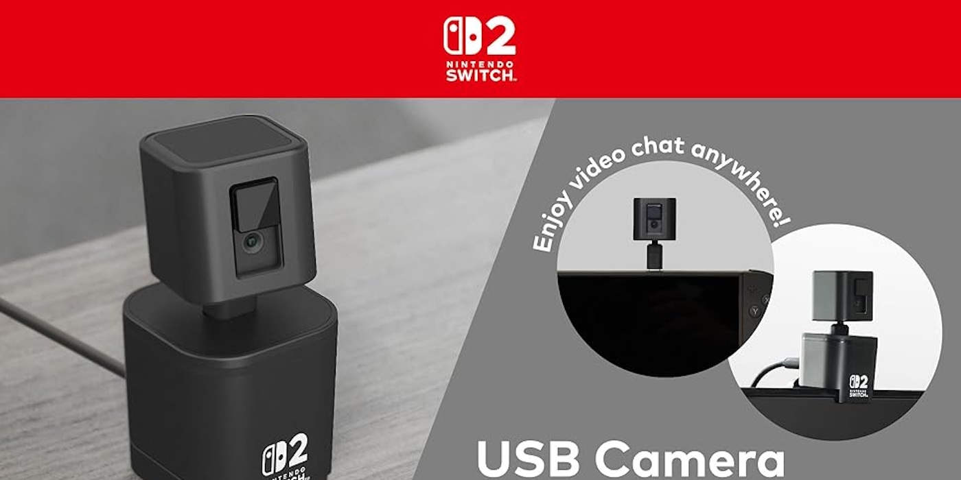 A video game camera on a table