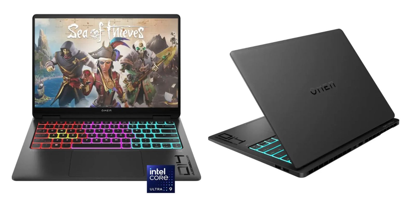 Image showing renders of HP's OMEN Transcend gaming laptop.