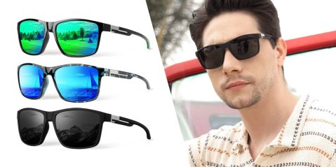 A man wearing sunglasses