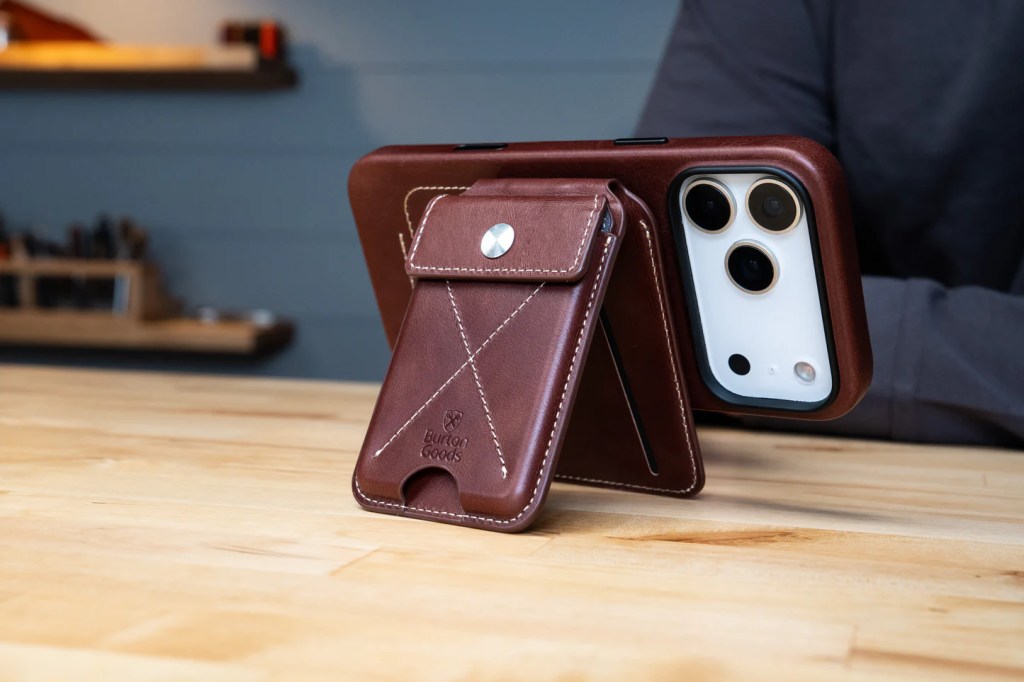 A phone case and a phone case on a table