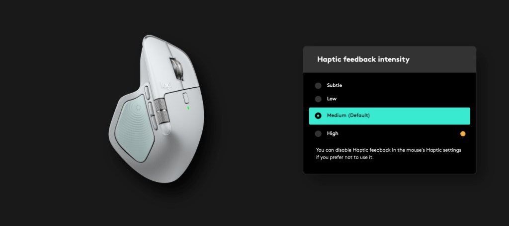 A computer mouse with a black background