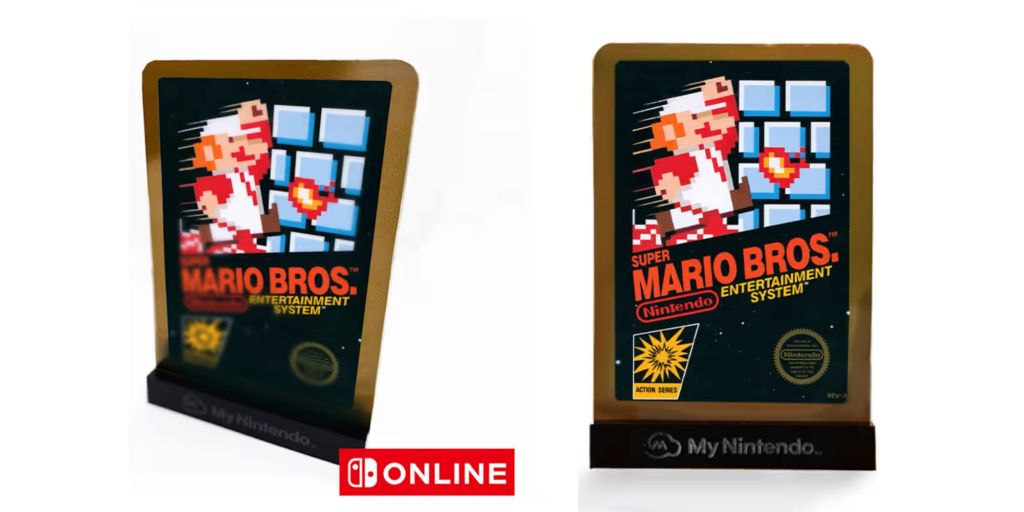 Image showing renders of Nintendo Classics metal display.