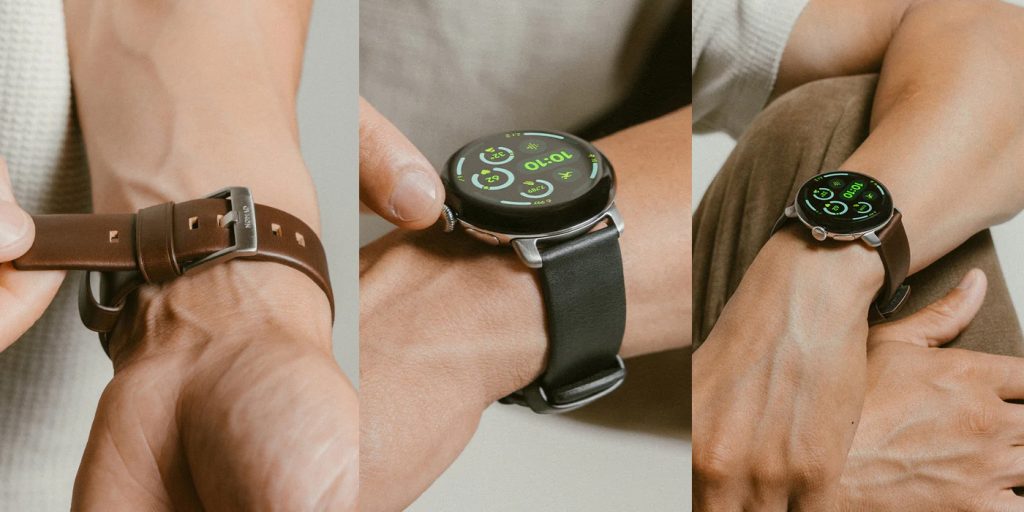 Nomad leather Pixel Watch band-FI