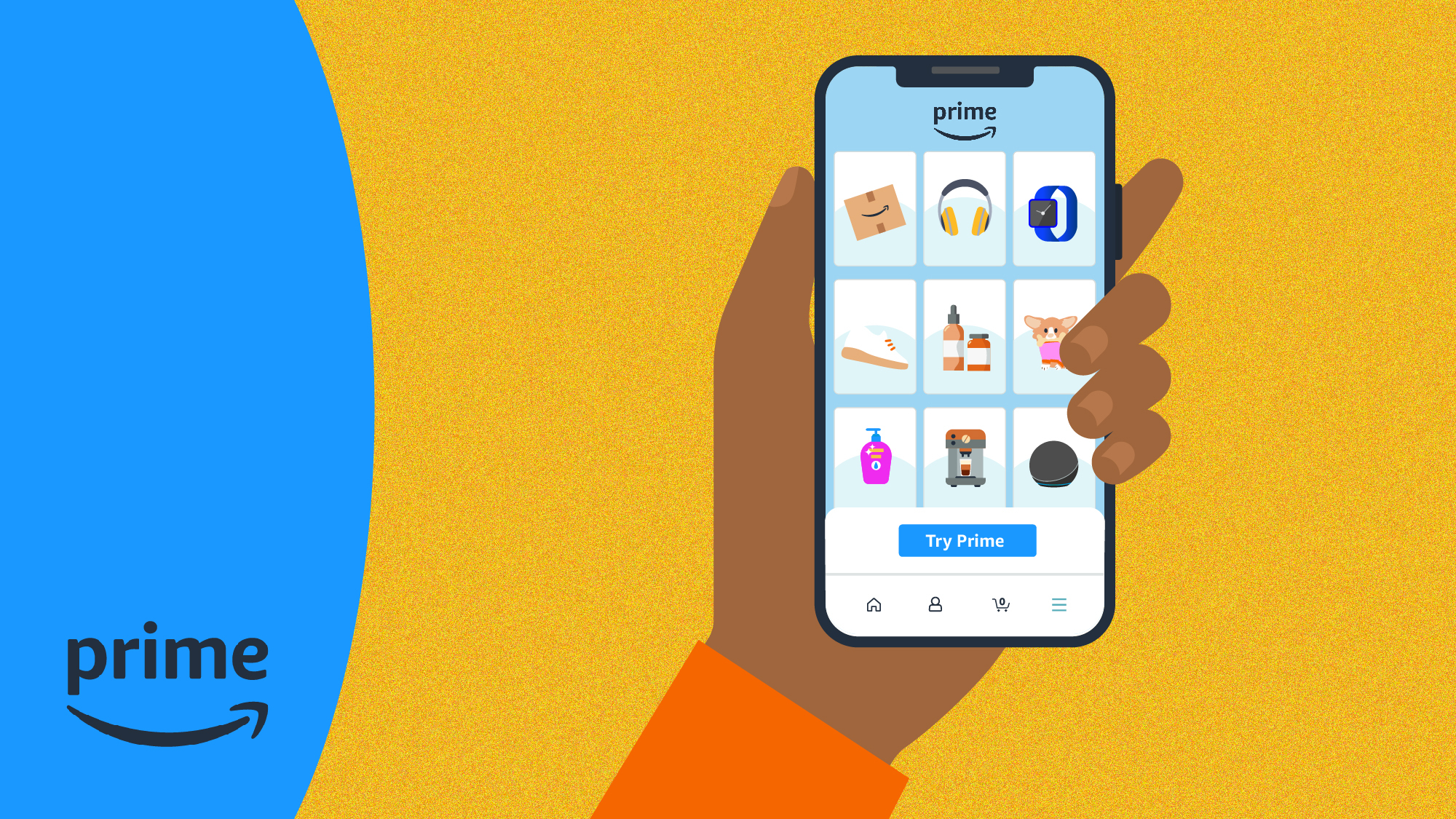 A hand holding a phone