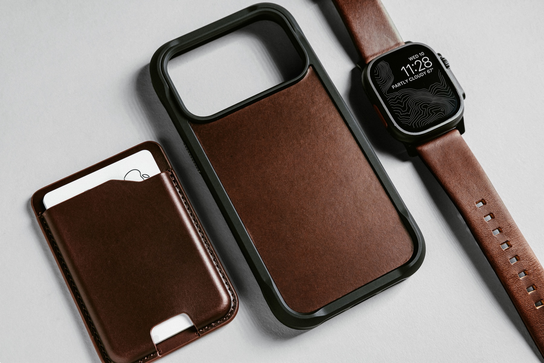 Nomad's new leather iPhone 17 cases with glass camera button
