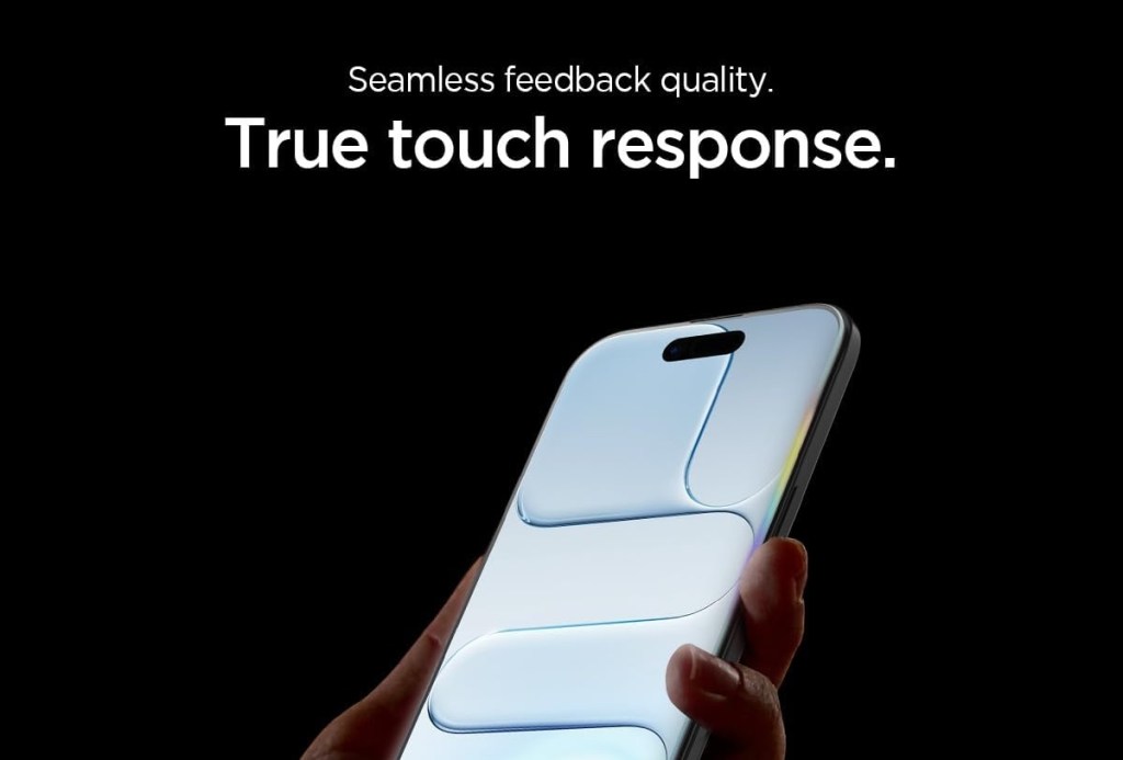 A hand holding a phone