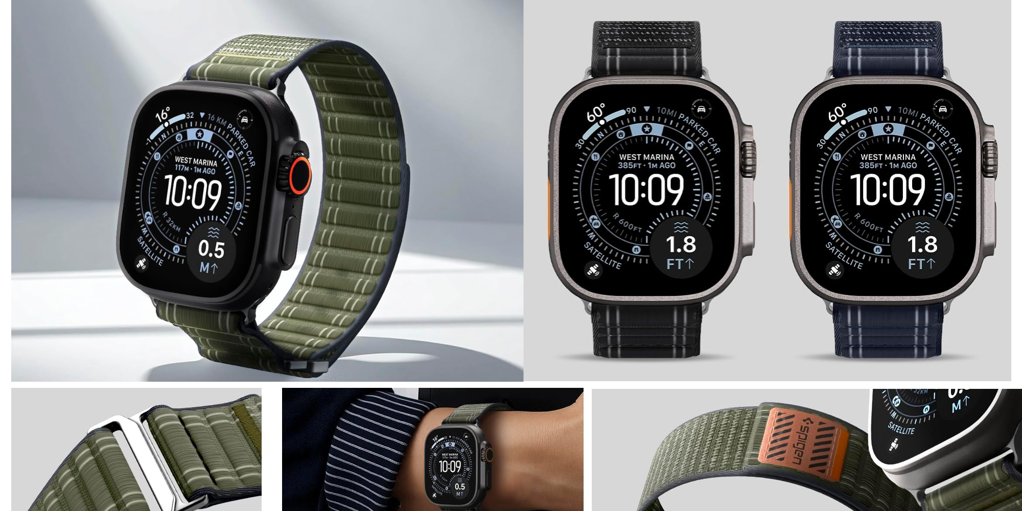 Spigen's new Trail-meets-Alpine Loop Apple Watch band