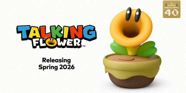 A toy flower with a face and text