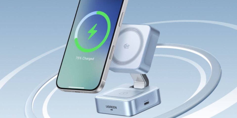 A phone and charging device