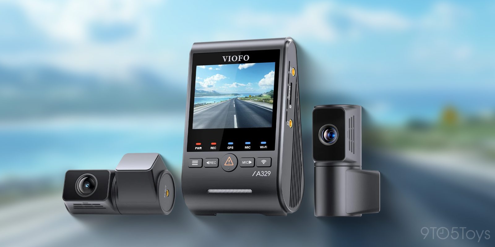 Viofo A329T 3-channel dash cam