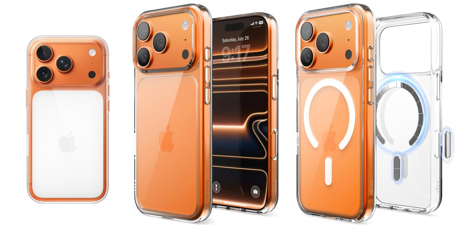 A group of cell phones