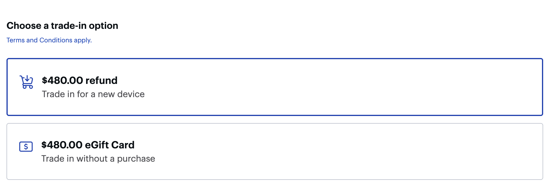Un rectángulo azul y blanco.