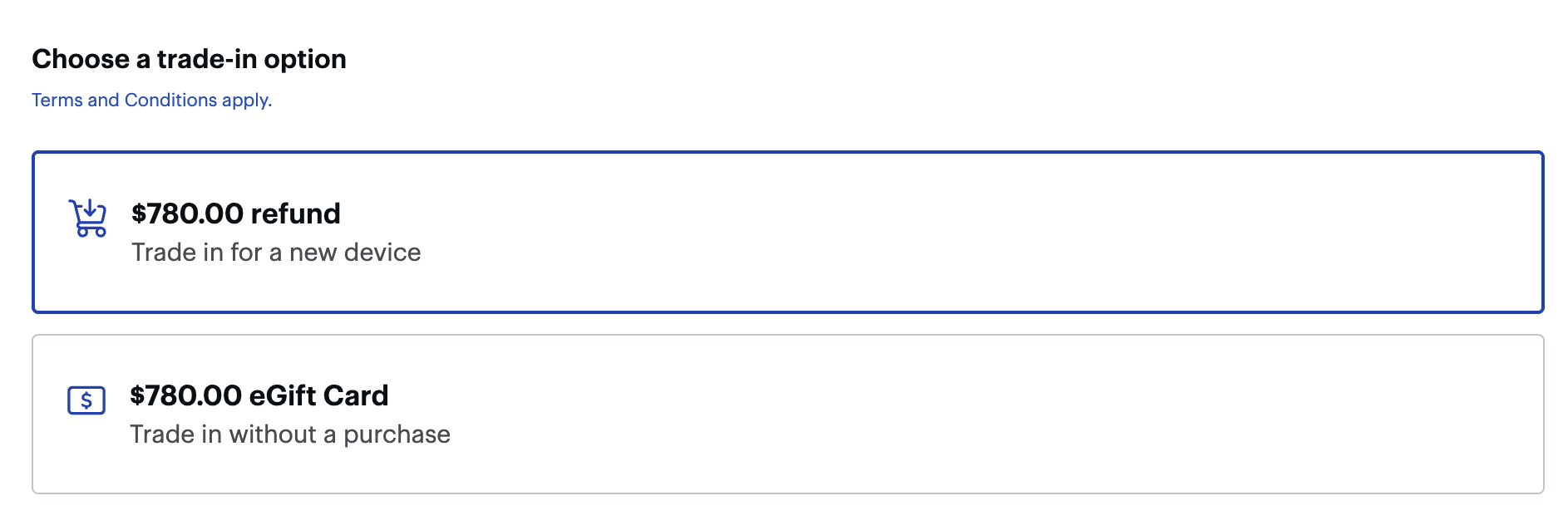 Un rectángulo azul con fondo blanco.
