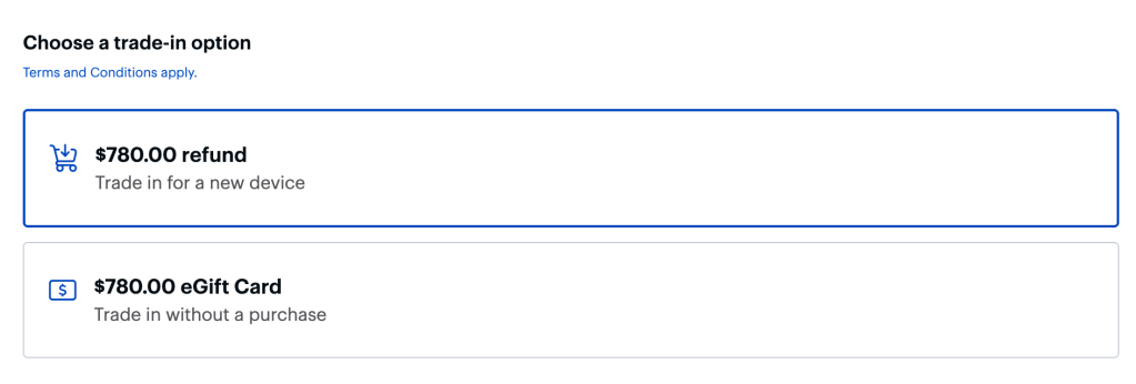 A blue rectangle with a white background