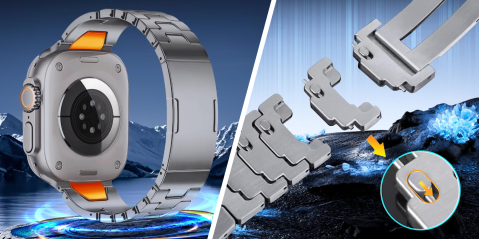 A silver bracelet with a ring on it