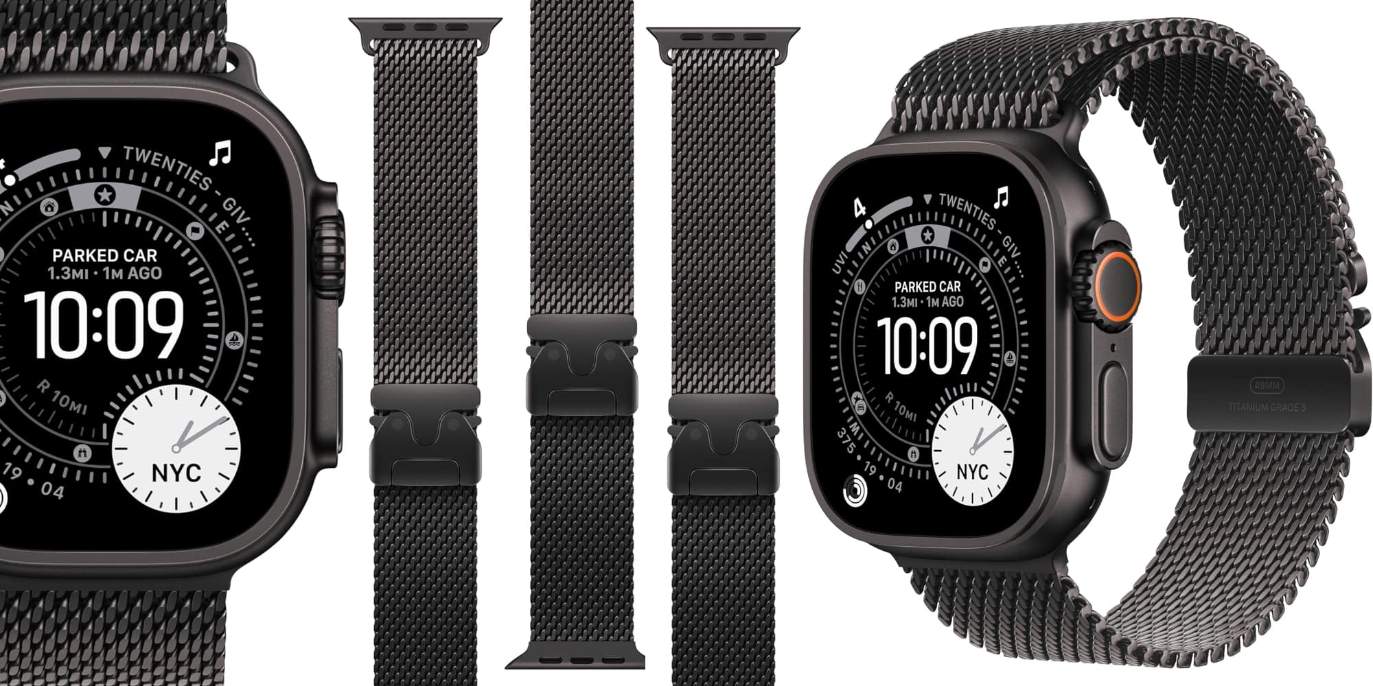 Apple Watch Milanese Loop Black