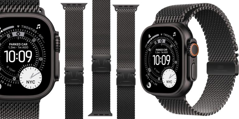 Apple Watch Milanese Loop Black