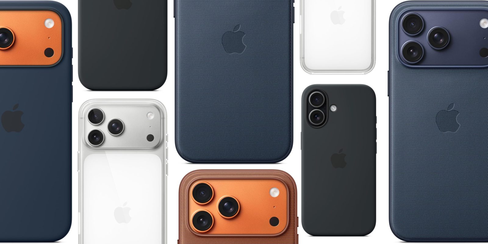 A group of cell phones