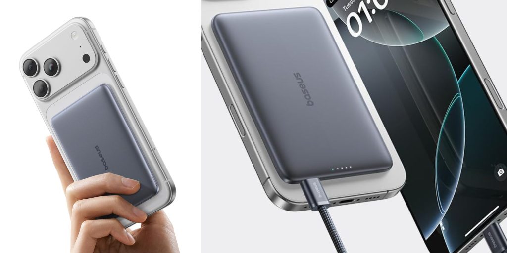 Image showing renders of Baseus' Picogo 5K metal power bank.