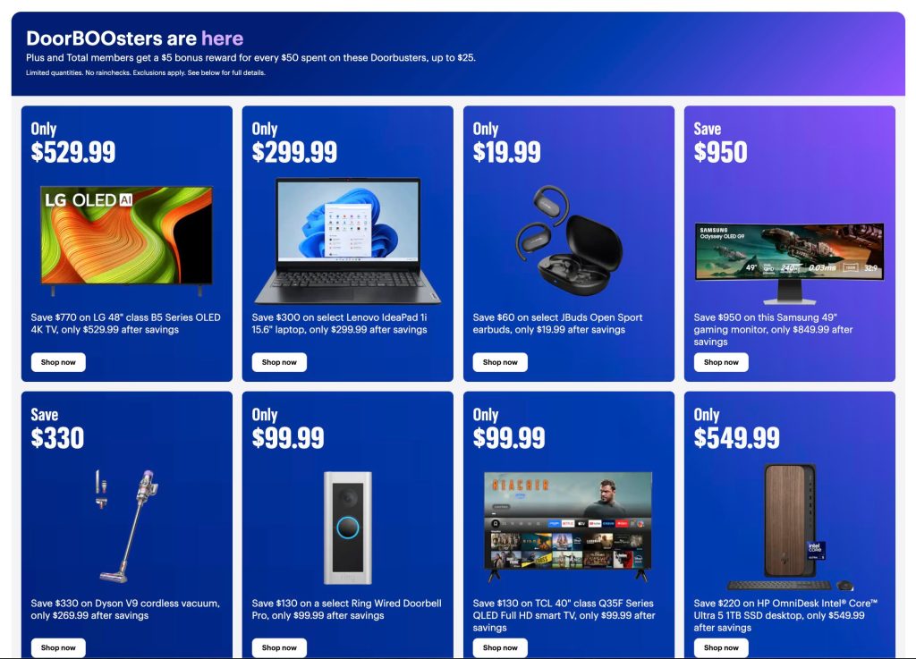 A screenshot of a website