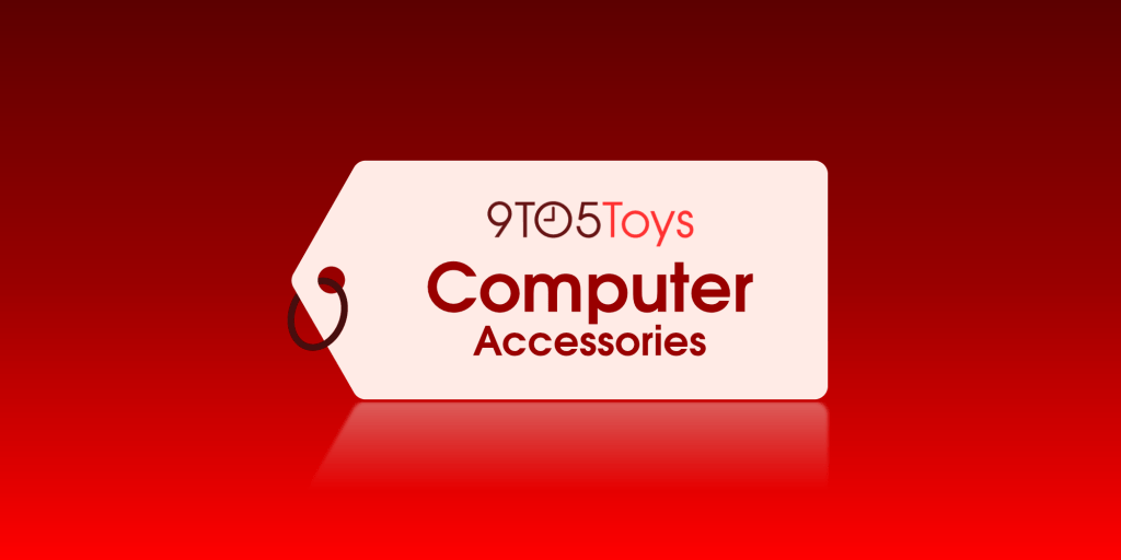 A white tag with red text