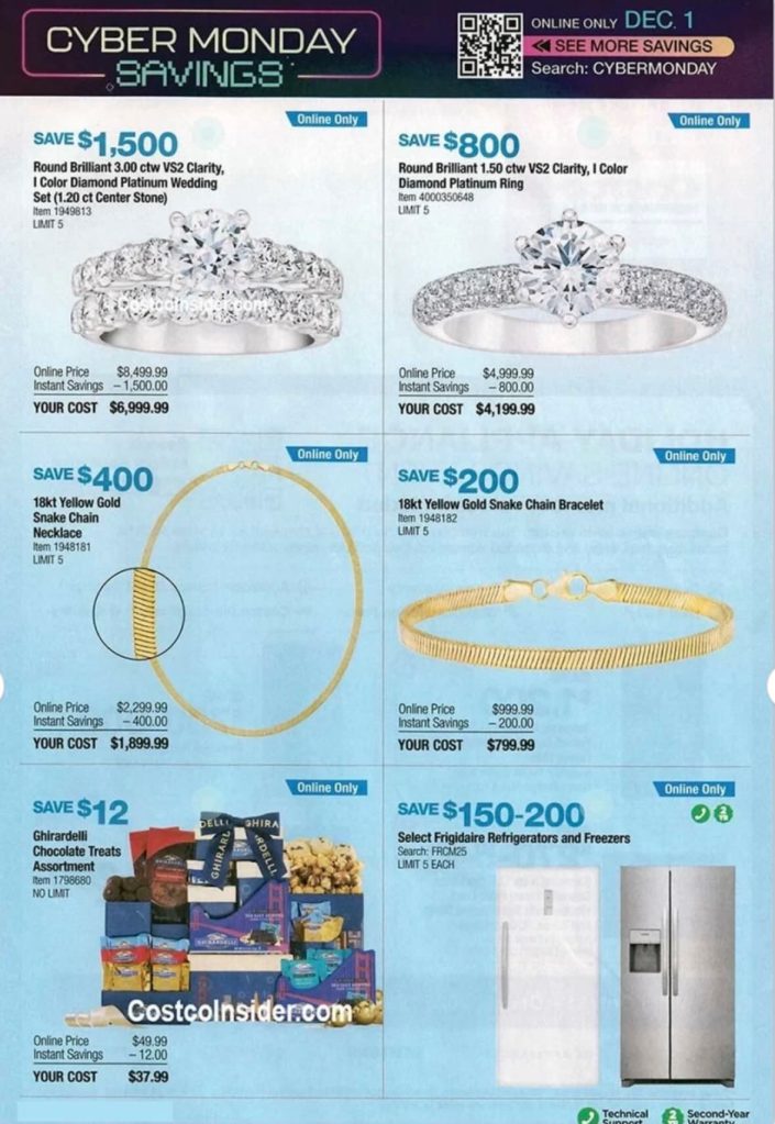 A page with a variety of jewelry