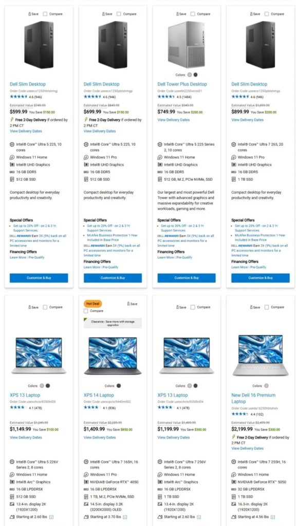 A screenshot of a website