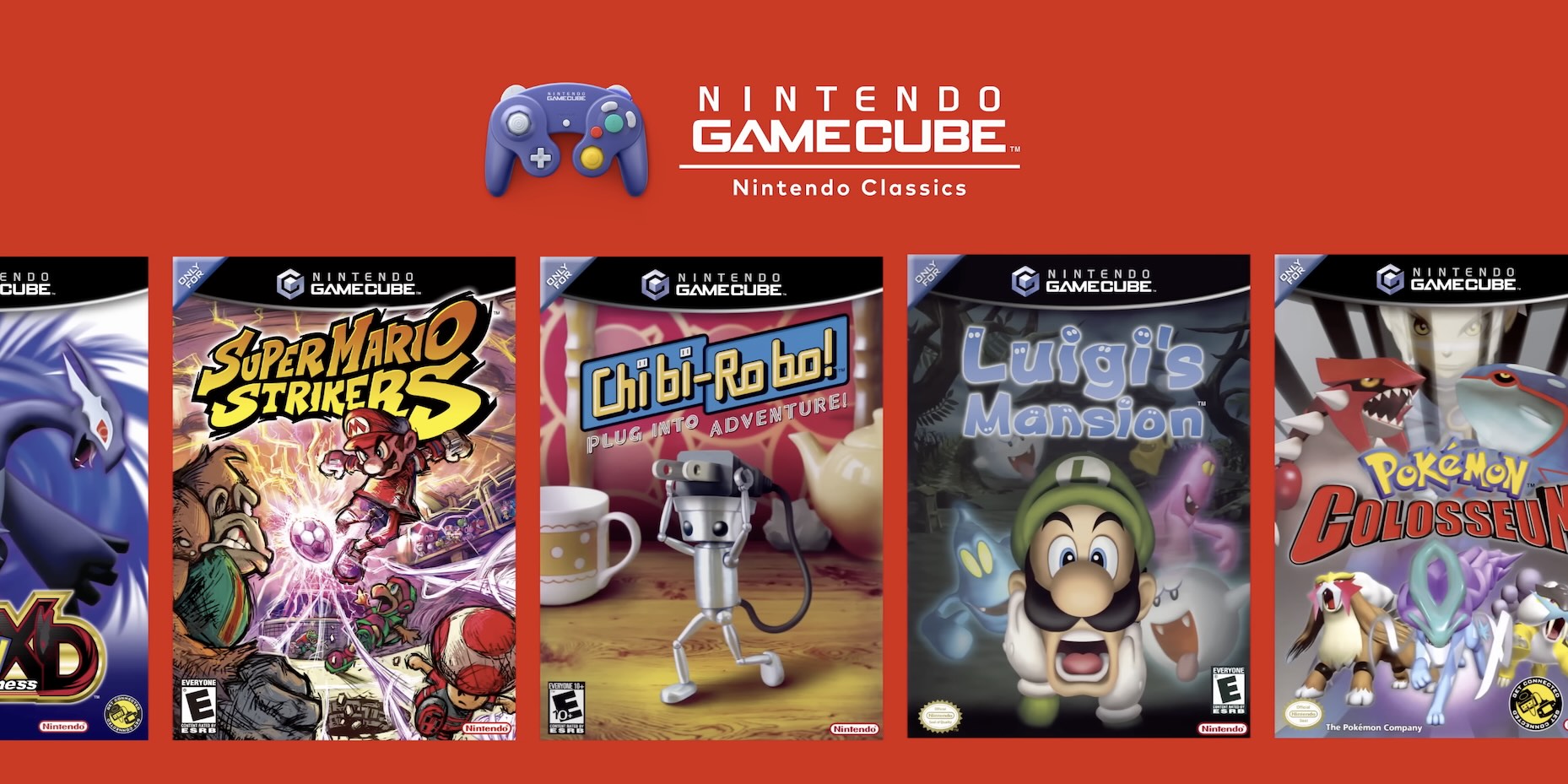 GameCube Nintendo Classics–Luigi’s Mansion release