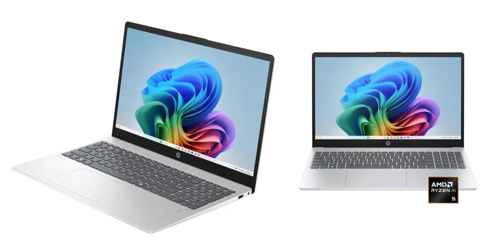 Image showing renders of HP's OmniBook 3 Copilot+ laptop.