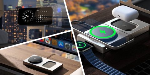 A collage of a smart watch