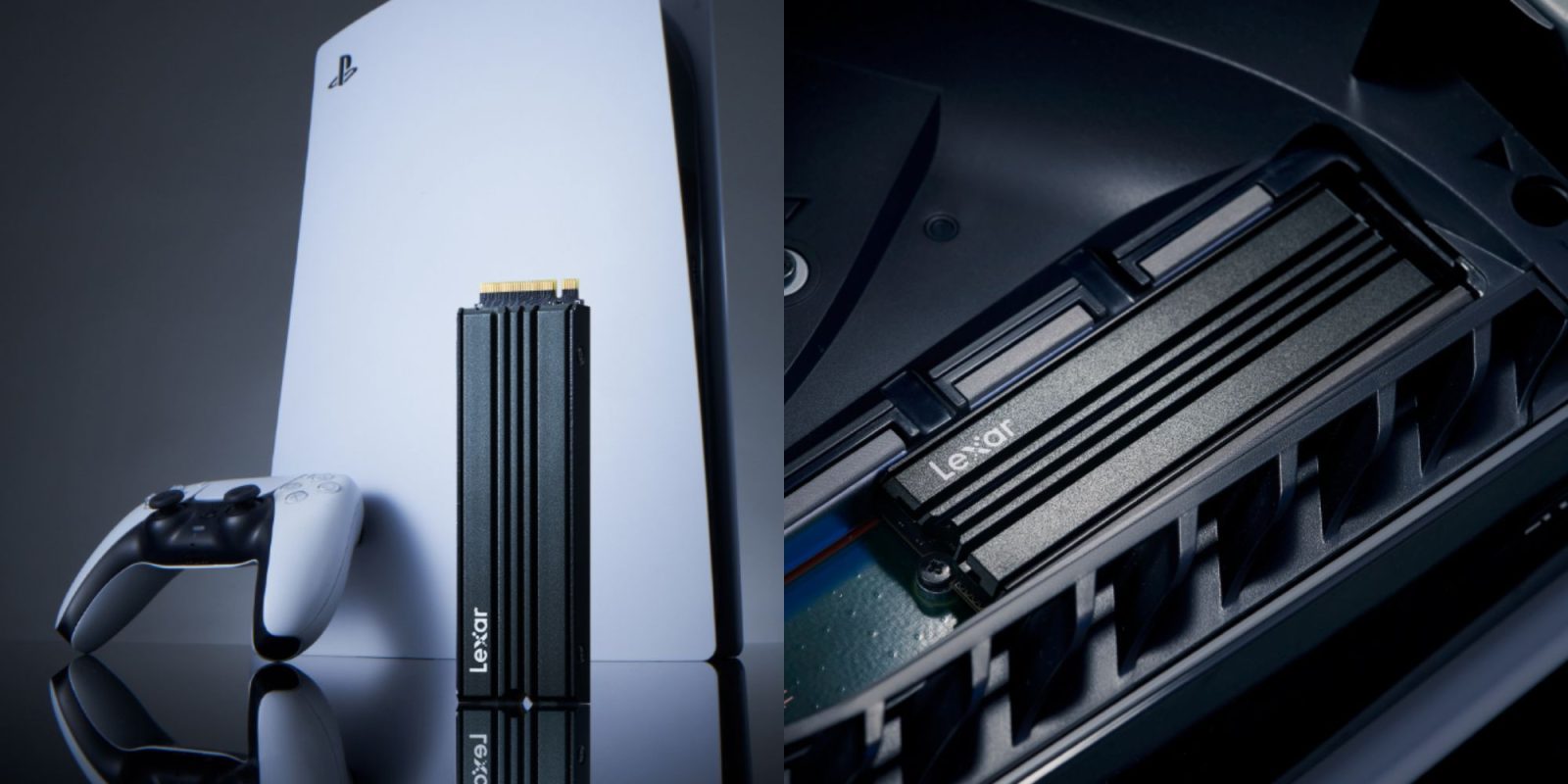 Image showing renders of Lexar's NM790 heatsink SSD.